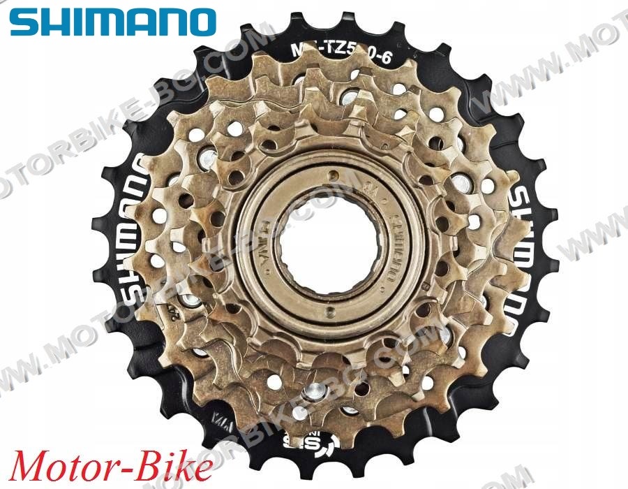 Pignon Arrière Shimano MF-TZ500 6 Vitesses (14-28T) Pour VTT - Vissé