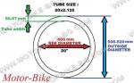 ВЕЛО ГУМА ВЪТРЕШНА 20x2.125 (50/57-406) AV=32мм BR ЛОНГ РАЙД-2