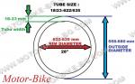 ВЕЛО ГУМА ВЪТРЕШНА 18/23-622/635 (27x1) 700x18/23C AV-33мм BR ЛОНГ РАЙД-2