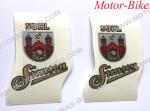 СИМСОН ЕМБЛЕМА / SUHL /2 БР.К-Т/ SIMSON / 65мм /2 БР.К-Т/ SR1/SR2 АВО