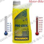 АНТИФРИЗ MANNOL PRO COOL (-40°C / +135°C) 1л. (ЖЪЛТ)-1