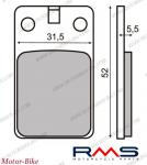 НАКЛАДКИ ЗА ДИСКОВА СПИРАЧКА ПРЕДНИ ЗА МАЛАГУТИ F10 / F12 94-95 RMS-1