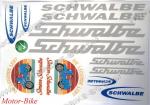 СИМСОН ЕМБЛЕМИ 24.5x17.5 см - SCHWALBE KR51 СИВО-СИНИ К-Т-1