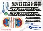 СИМСОН ЕМБЛЕМИ 24.5x17.5 см - SCHWALBE KR51 ЧЕРНО-СИНИ К-Т