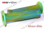 ВЕЛО РЪКОХВАТКА ГУМЕНА 130мм ЗЕЛЕНО-СИНЯ BYOX HL-G105B /2 БР./