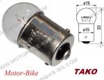 ЛАМПА 12V/10W BA15S R10 TAKO