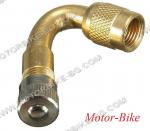 ПРЕХОДНИК ЗА ВЕНТИЛ /УДЪЛЖИТЕЛ/ AV 45° МЕСИНГ