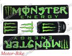 ЕМБЛЕМИ МОНСТЕР ЧЕРНО-ЗЕЛЕНИ /MONSTER/ К-Т 25x17.5см