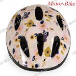 ВЕЛО КАСКА Y03 БЕЖАВА S (48-54cm) със задна LED светлина BYOX-2