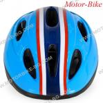 ВЕЛО КАСКА Y03 СИНЯ S (48-54cm) със задна LED светлина BYOX-2