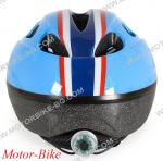 ВЕЛО КАСКА Y03 СИНЯ S (48-54cm) със задна LED светлина BYOX-3