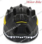 ВЕЛО КАСКА ДЕТСКА Dino Y27 ЧЕРНА S (48-54cm) със задна LED светлина BYOX-2