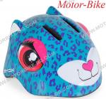 ВЕЛО КАСКА ДЕТСКА Kati Y26 ТЮРКОАЗ S (48-54cm) със задна LED светлина BYOX