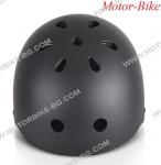 ВЕЛО КАСКА ДЕТСКА Skate Y09 ЧЕРНА M (54-58cm) със задна LED светлина BYOX-2