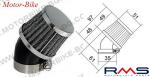 ФИЛТЪР ВЪЗДУШЕН D35 / 45 ГРАДУСА ХРОМИРАН RMS