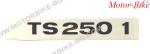 МЗ ЕМБЛЕМА ЗА СТРАНИЧЕН КАПАК TS 250/1 /TS 250-1/ ДЪЛЖИНА 205мм