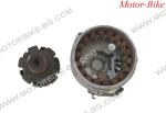ИЖ СТАТОР С РОТОР 2ц. 12V (14V / 8A) К-Т РУСКИ